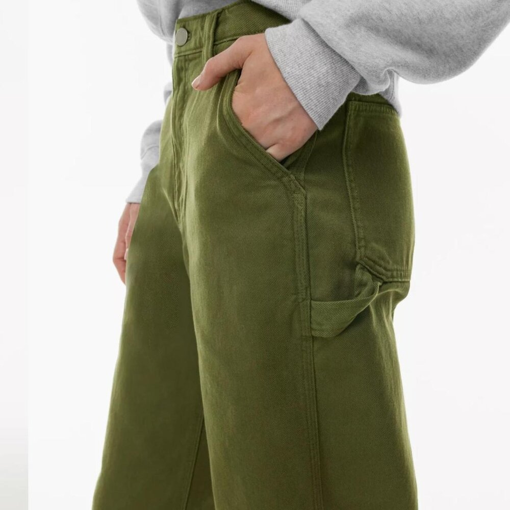 TNA womens pants green Size 6